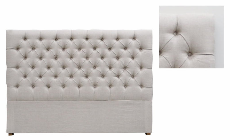 Linen Headboard - Queen