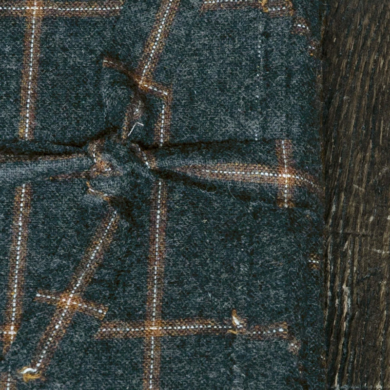 Graphite Check Wool
